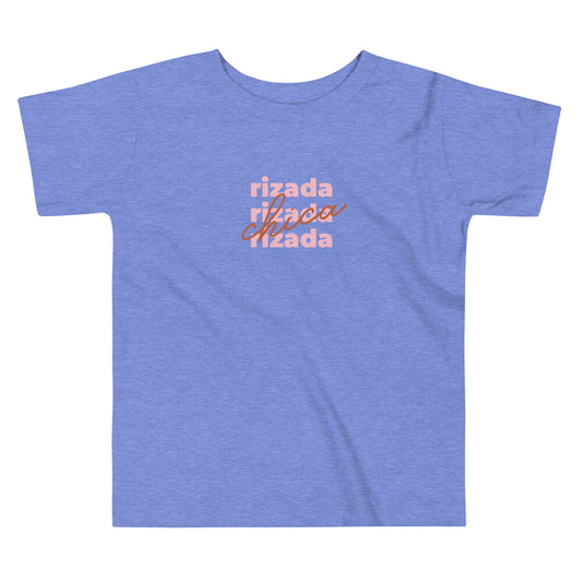 chica rizada Toddler Short Sleeve Tee