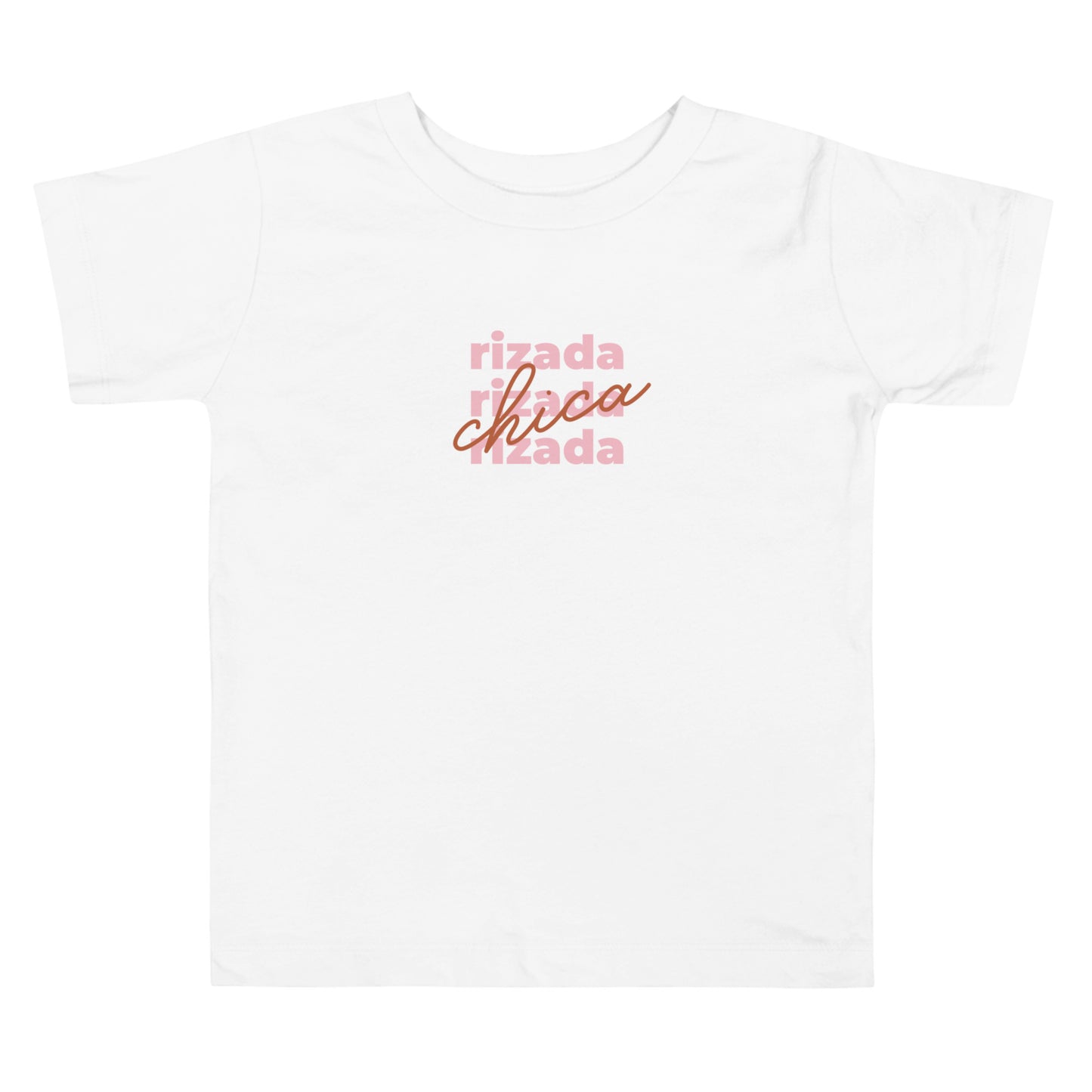 chica rizada Toddler Short Sleeve Tee