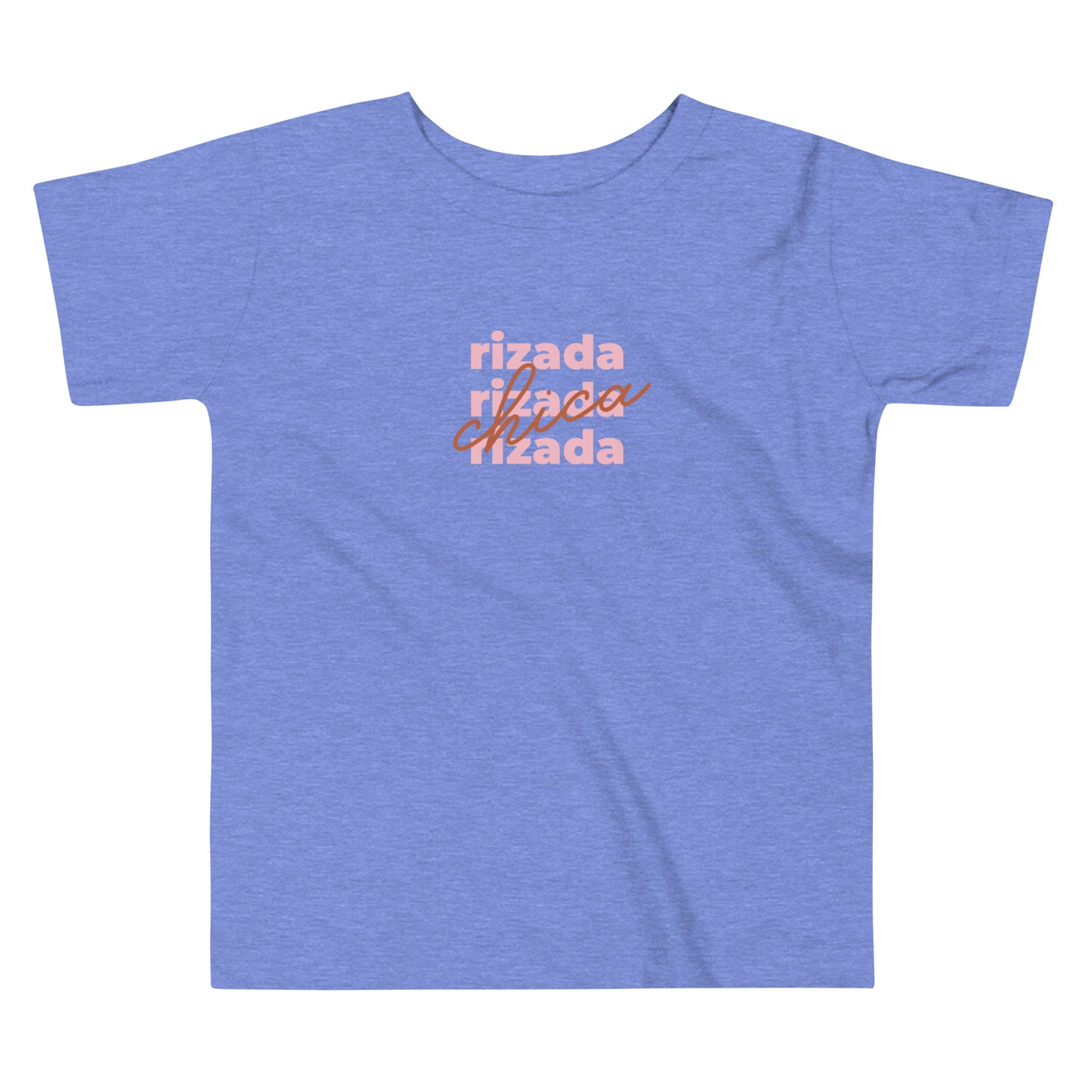 chica rizada Toddler Short Sleeve Tee