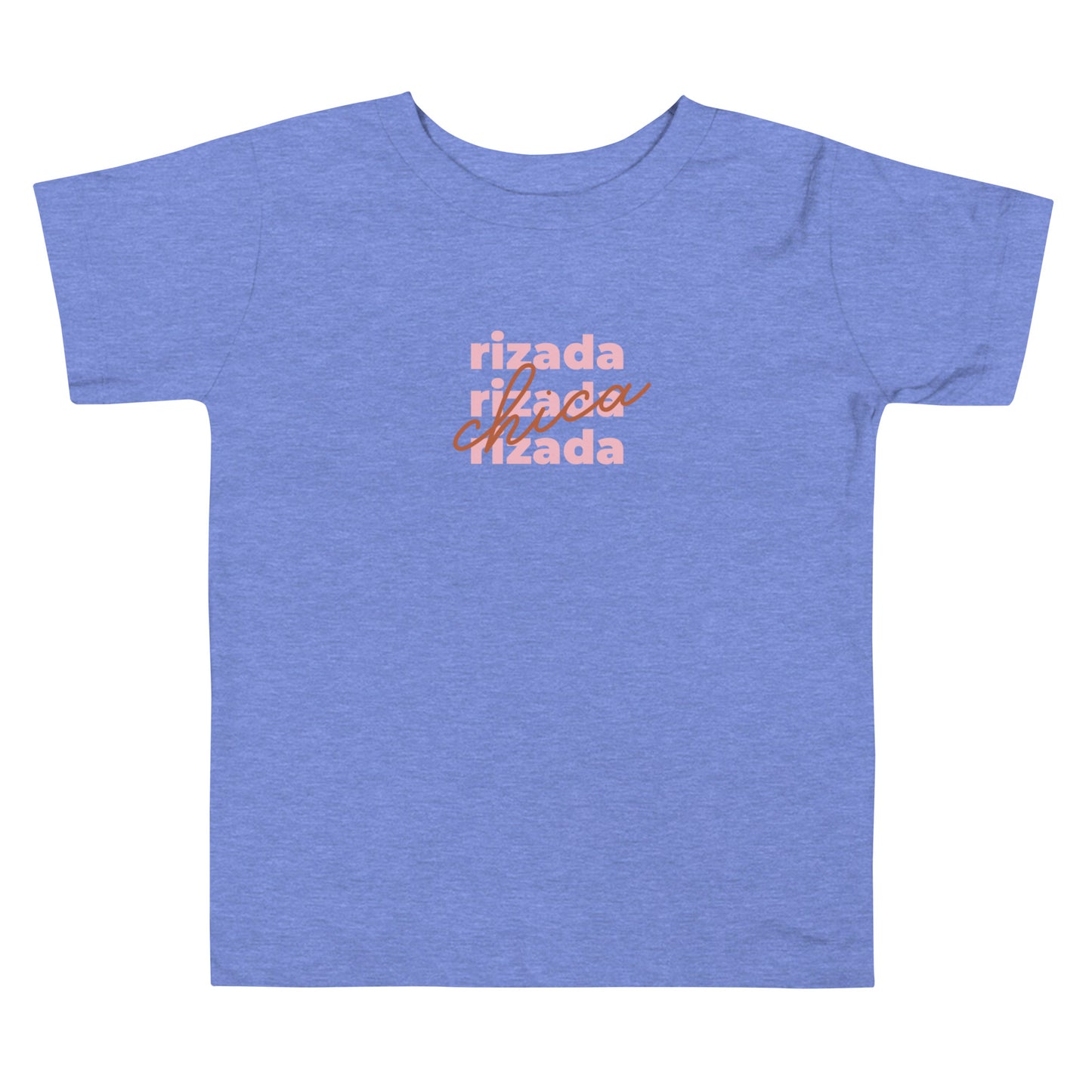 chica rizada Toddler Short Sleeve Tee
