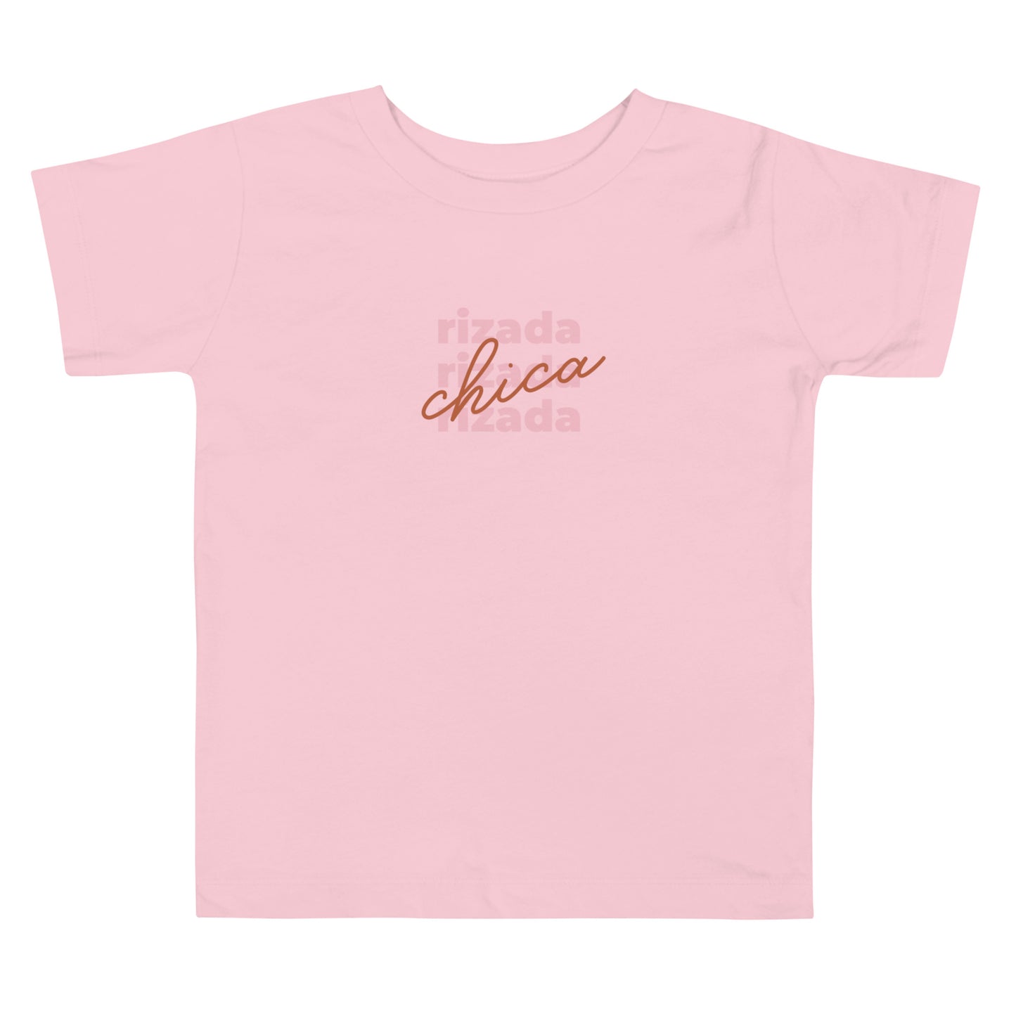 chica rizada Toddler Short Sleeve Tee