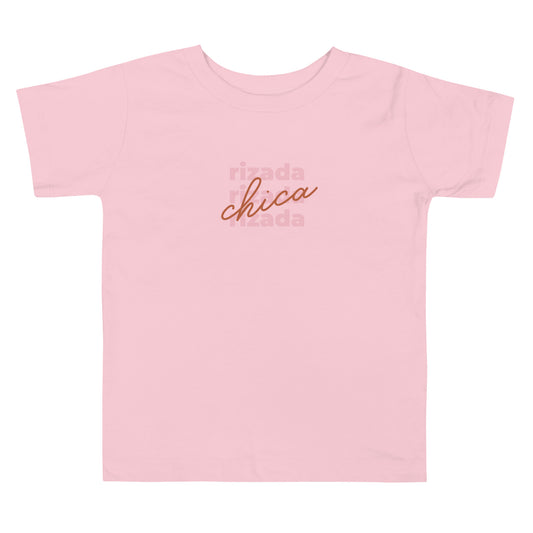 chica rizada Toddler Short Sleeve Tee